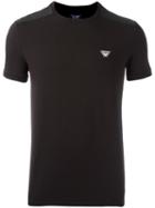 Armani Jeans Chest Logo T-shirt, Men's, Size: Xxl, Black, Cotton/spandex/elastane