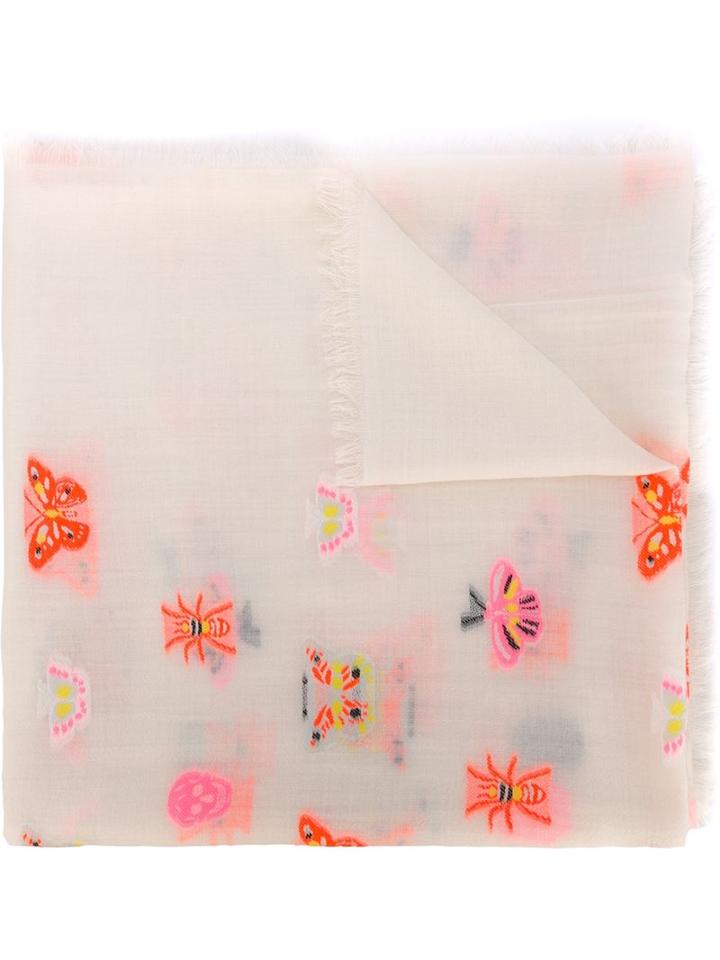 Alexander Mcqueen 'mini Bugs' Scarf