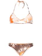 Ack Linea Tie-dye Bikini - Orange