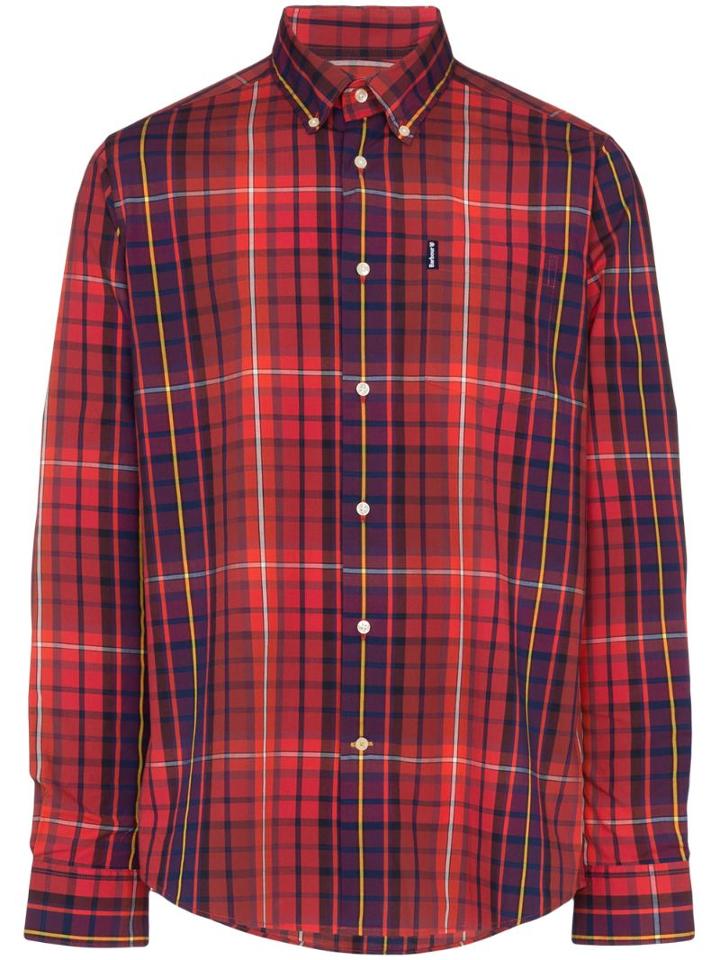 Barbour Highland Checked Shirt - Red