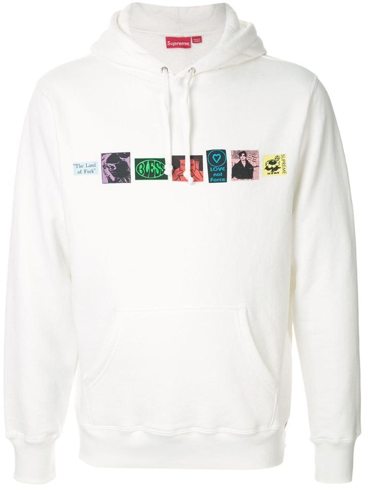Supreme Bless Hoodie - White