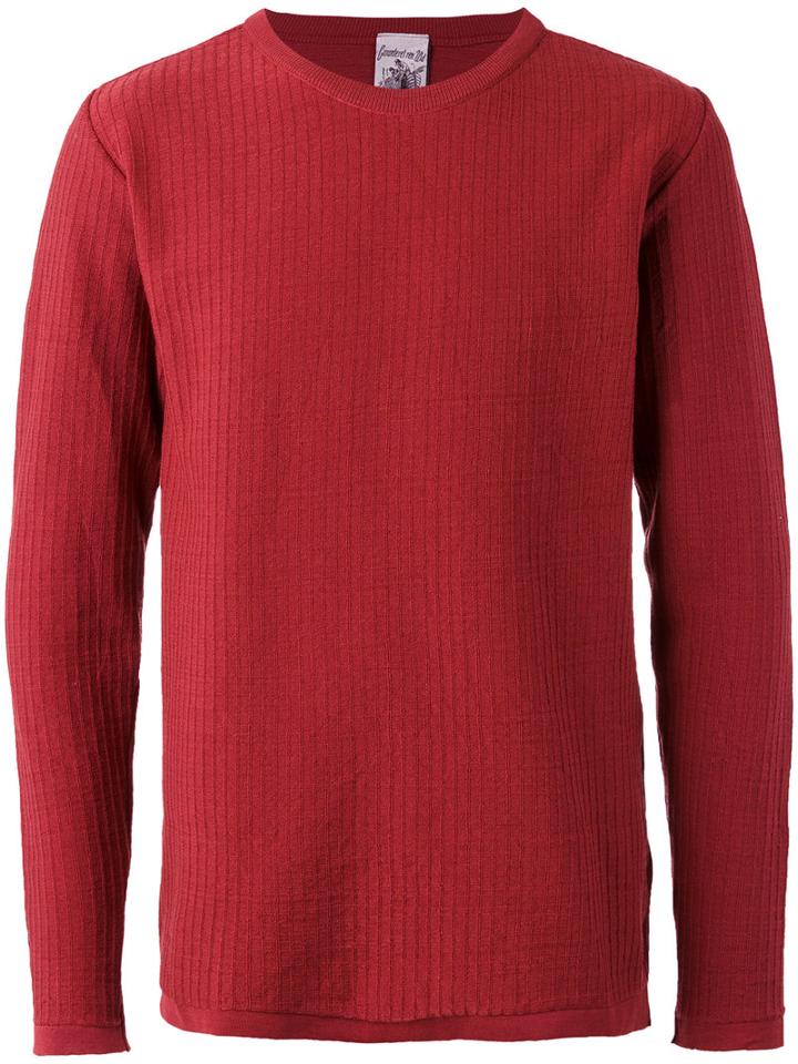 S.n.s. Herning Solution Crew Neck Jumper, Men's, Size: Xl, Red, Cotton/spandex/elastane
