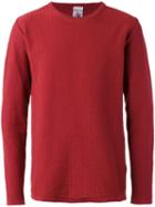 S.n.s. Herning Solution Crew Neck Jumper, Men's, Size: Xl, Red, Cotton/spandex/elastane