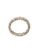 Suzanne Kalan 18kt White Gold Diamond Baguette Eternity Band - Silver