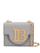 Balmain Bbag 18 Crossbody Bag - Silver