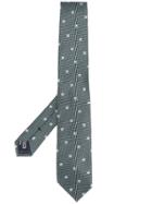 Giorgio Armani Geometric Tie - Grey