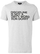 Ron Dorff Discipline T-shirt - Grey