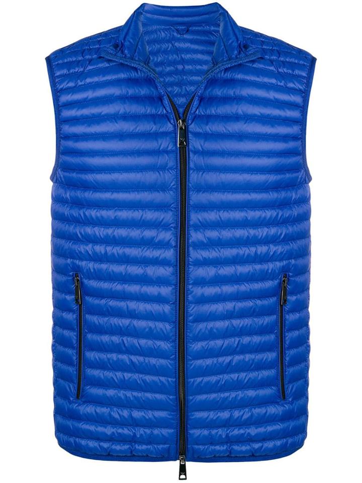 Emporio Armani Sports Padded Gilet - Blue