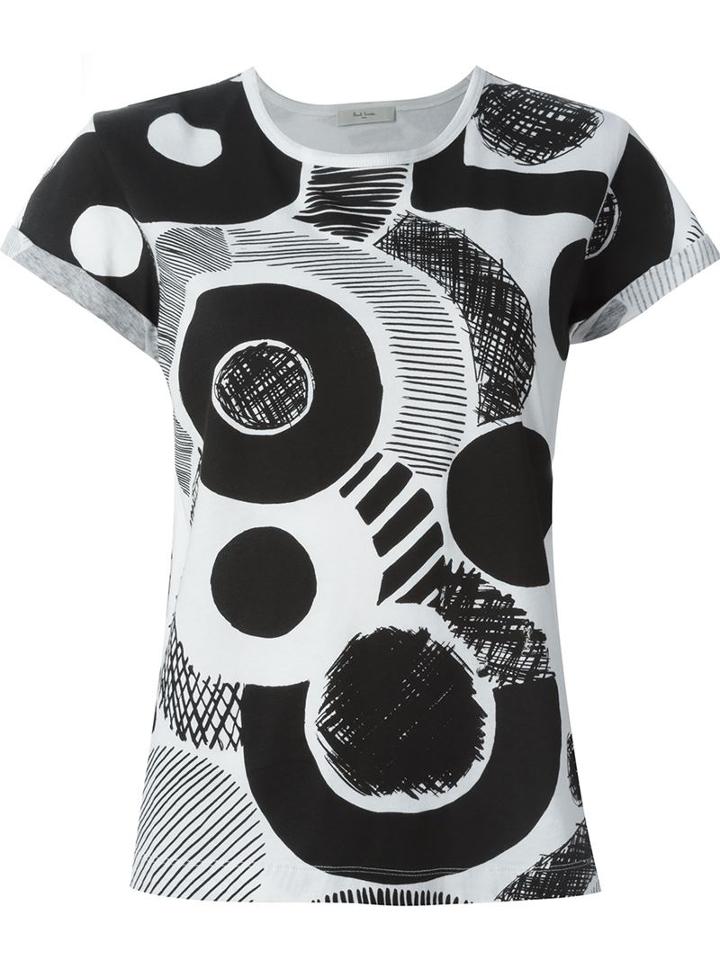 Paul By Paul Smith Abstract Print T-shirt