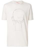 Damir Doma Face Graphic T-shirt - Nude & Neutrals
