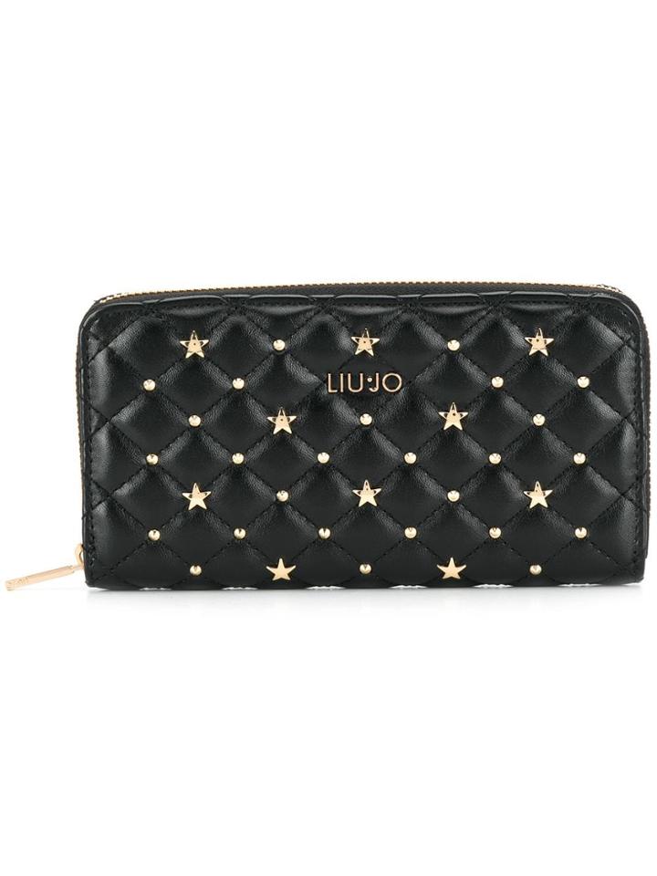 Liu Jo Quilted Continental Wallet - Black