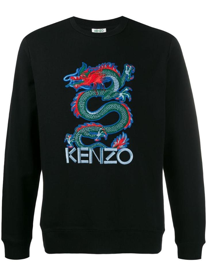 Kenzo Dragon Sweatshirt - Black