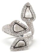 Saqqara 'trinity' Diamond Ring - Metallic