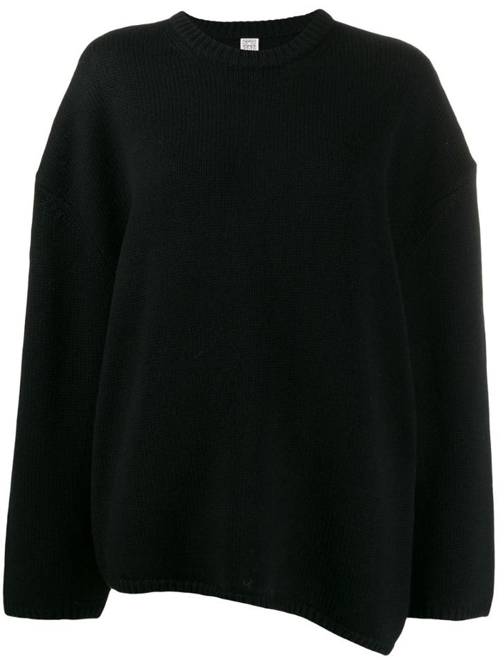 Toteme Oversized Jumper - Black