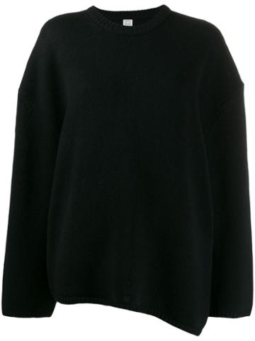 Toteme Oversized Jumper - Black