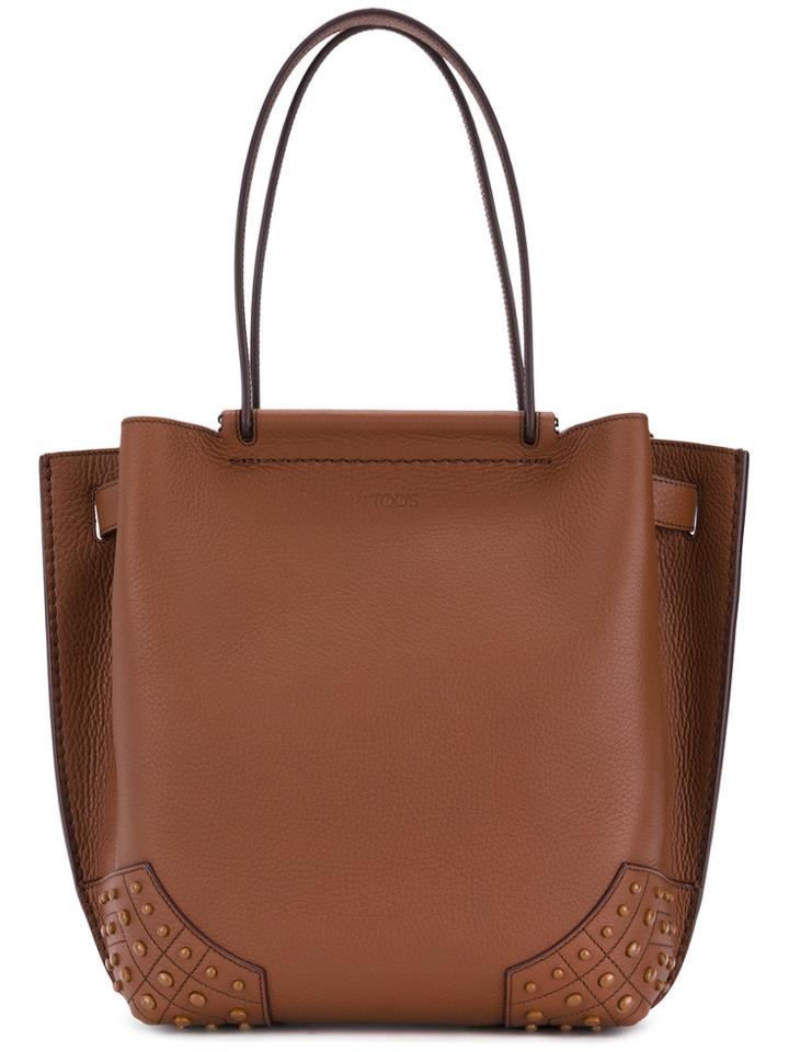Tod's Gather Tote Bag - Brown