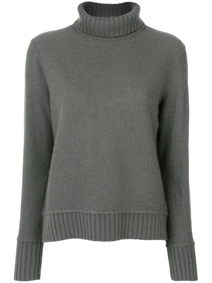 Vince Roll Neck Jumper - Grey