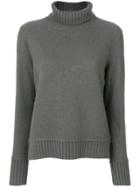 Vince Roll Neck Jumper - Grey
