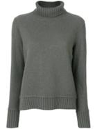 Vince Roll Neck Jumper - Grey