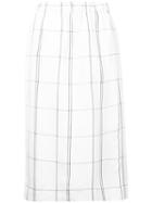 Studio Nicholson - Palmiro Skirt - Women - Linen/flax/viscose - 0, White, Linen/flax/viscose