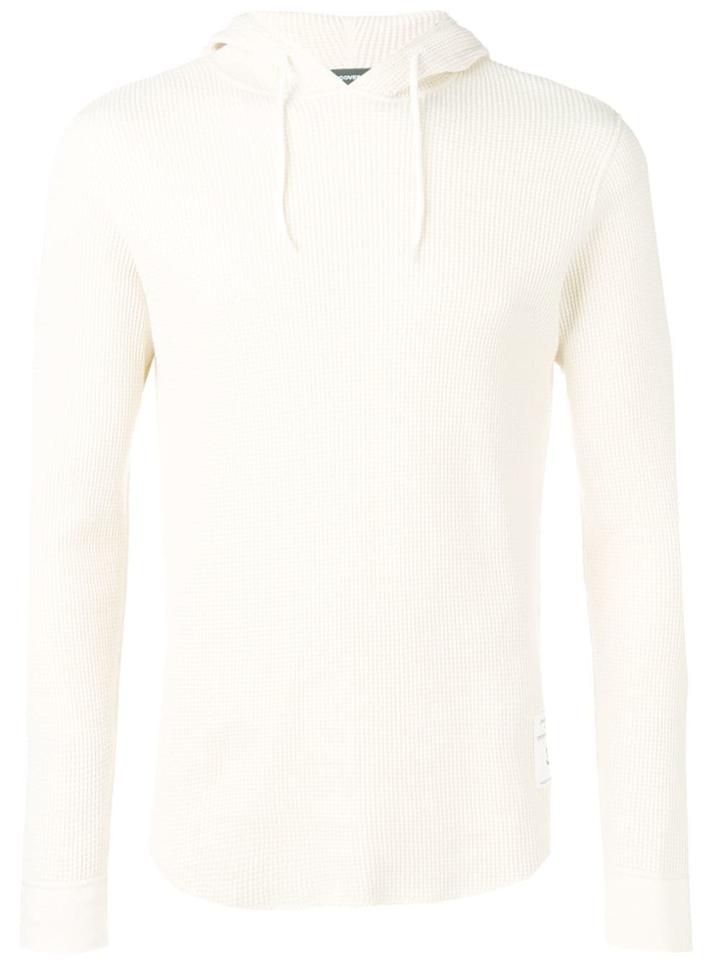 Undercover Ribbed Hoodie - Neutrals