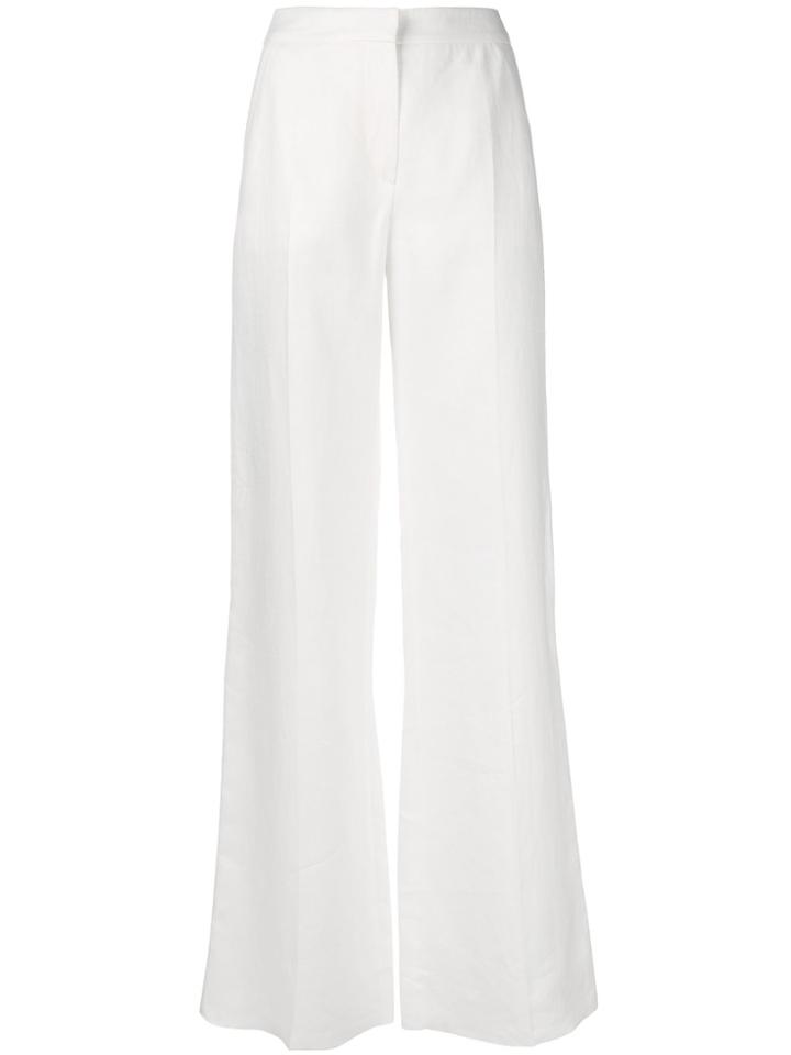 Max Mara Wide-leg Trousers - White