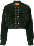 Alexander Wang Alexander Wang - Woman - Cropped Bomber Jacket With