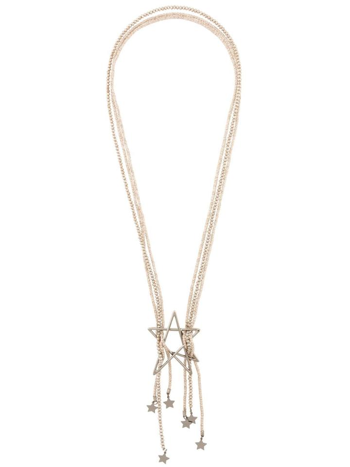 Lorena Antoniazzi Star Charm Necklace - Silver