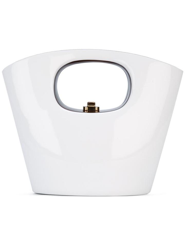 Rocio Twiggy Tote, Women's, White, Acrylic