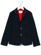 Gucci Kids - Two Button Blazer - Kids - Cotton/spandex/elastane/viscose - 6 Yrs, Blue