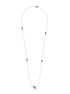 Roman Paul Beaded Necklace - White