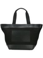 Alexander Wang - Logo Embossed Tote - Women - Cotton/calf Leather - One Size, Black, Cotton/calf Leather
