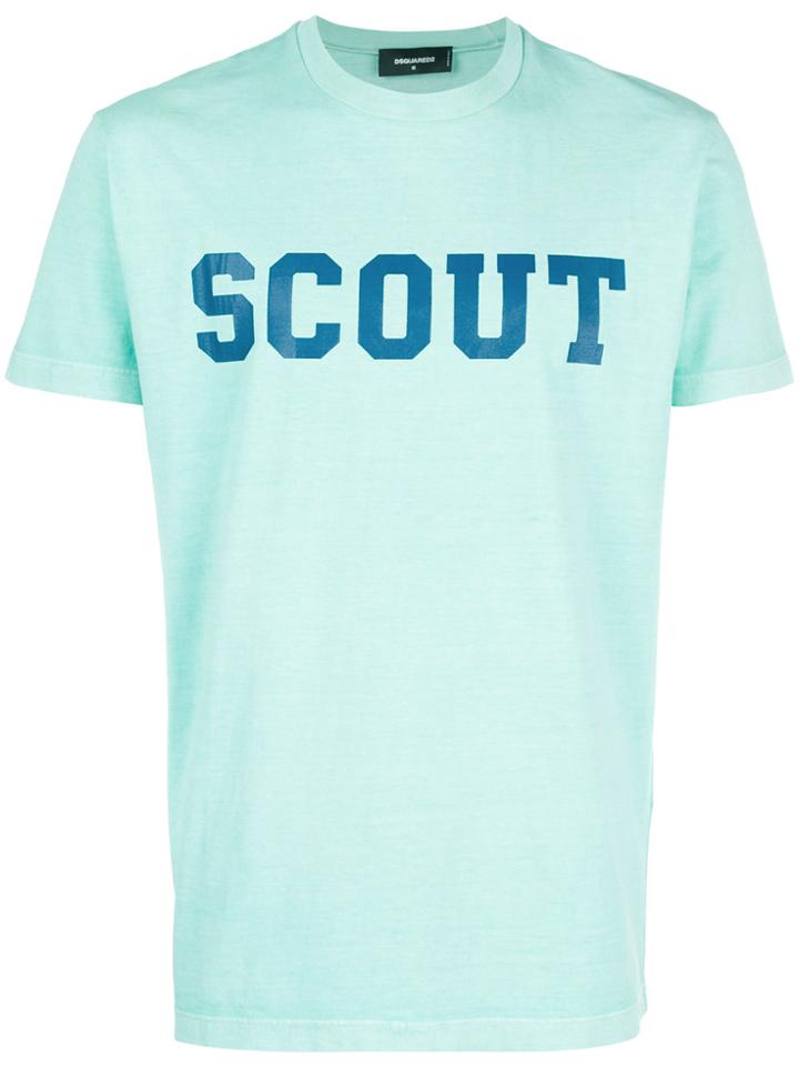 Dsquared2 Scout Print T-shirt - Green