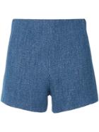 Manning Cartell Lurex Denim Shorts - Blue