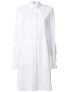 Lost & Found Ria Dunn Double Cuff Shirt - White