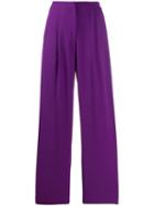 Chinti & Parker Wide Leg Trousers - Purple