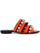 Proenza Schouler Embellished Sliders