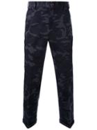 Loveless Camouflage Cropped Trousers