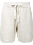 Osklen - 'tricot' Rustic Bermuda Shorts - Men - Cotton/other Fibers - 42, Nude/neutrals, Cotton/other Fibers