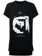 Julius - Text Print T-shirt - Men - Cotton/modal - 2, Black, Cotton/modal