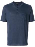 Roberto Collina Chest Pocket T-shirt - Blue