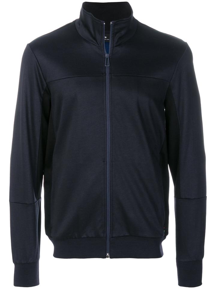 Ps By Paul Smith Zipped Sweatshirt - Blue