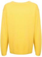 H Beauty & Youth Crew Neck Jumper - Yellow & Orange