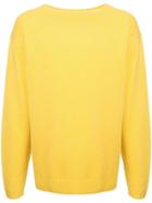 H Beauty & Youth Crew Neck Jumper - Yellow & Orange