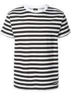 Les (art)ists Striped T-shirt, Men's, Size: Xs, Black, Cotton