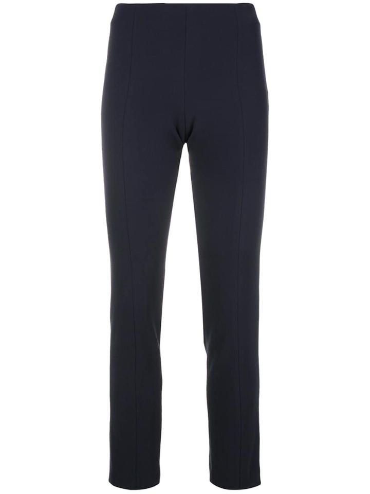 Dusan Slim Cropped Trousers - Black