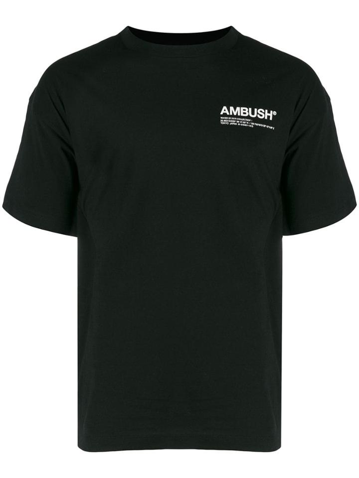 Ambush Logo Print T-shirt - Black