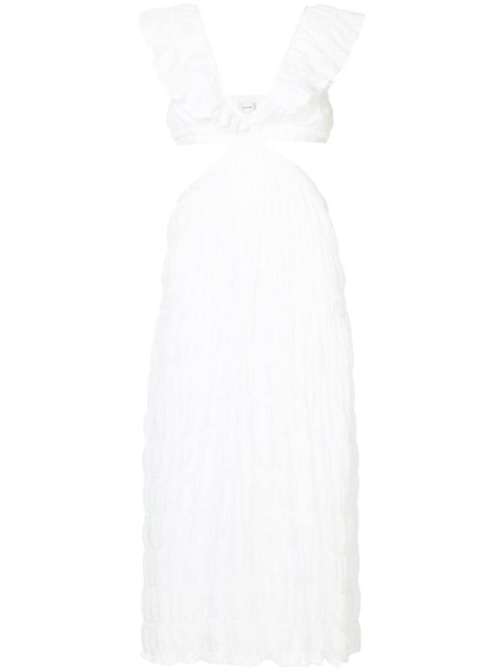 Suboo Cut-out Maxi Dress - White