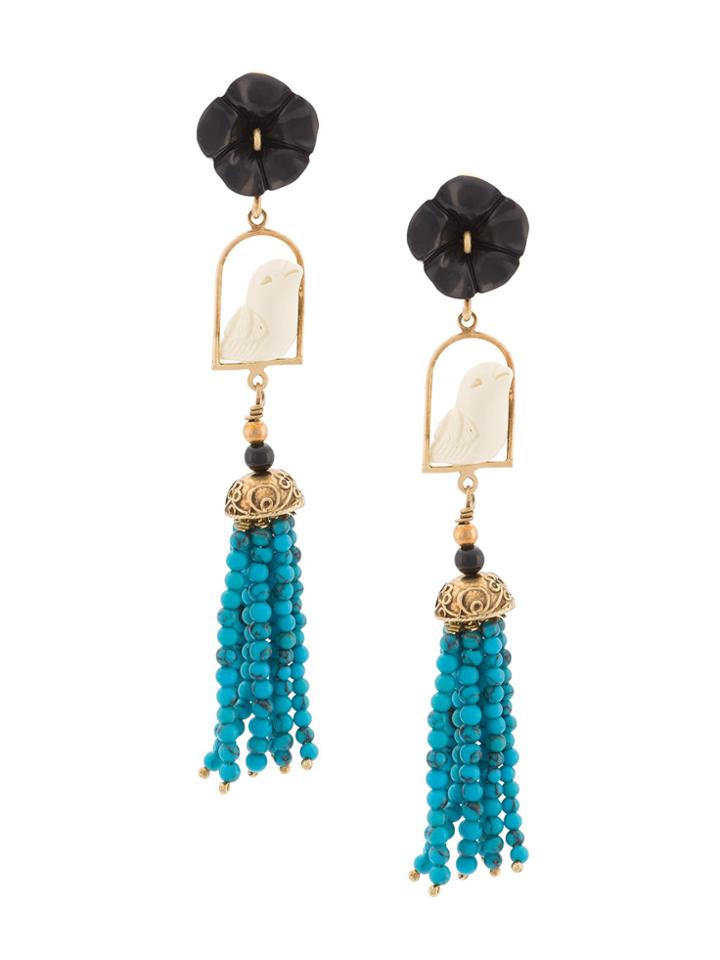 Of Rare Origin Swingers Earrings - Blue