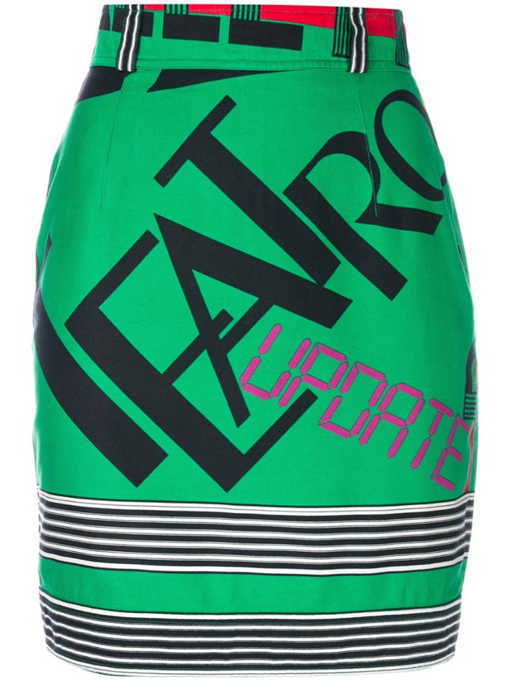 Versace Vintage Update Printed Skirt - Multicolour